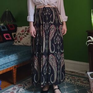 Vintage Deadstock NWT Y2K Maxi Skirt
